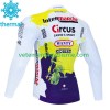Homme Maillot vélo Hiver Thermal Wanty Circus 2023 Noir